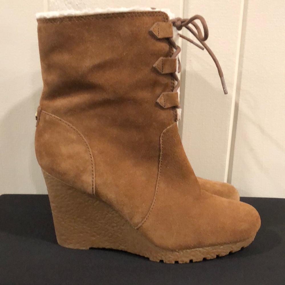 Michael Kors Winter Boots Suede Brown with zip